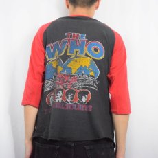 画像3: 80's THE WHO ロックバンド ラグランTシャツ XL (3)