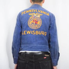 画像4: 60〜70's FFA "PENNSYLVANIA LEWISBURG" ファーマーズコーデュロイジャケット 38 (4)