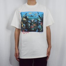 画像2: 90's Doug Auld USA製 "Some Like It Wet 【Marilyn Monroe】" 騙し絵アートプリントTシャツ DEADSTOCK L (2)