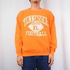 画像2: 70's RUSSELL ATHLETIC USA製 "TENNESSEE FOOTBALL" プリントスウェット XL (2)