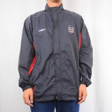 画像2: 90's UMBRO ENGLAND代表 ナイロントラックジャケット 2XL (2)