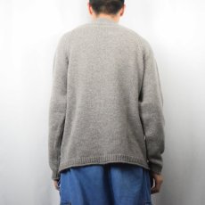 画像3: Woolrich モックネック ウールニットセーター L (3)