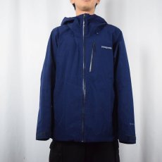 画像2: 2000's Patagonia カルサイトジャケット NAVY XXL (2)