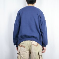 画像3: 2000s Hanes Premium Weight 無地スウェット NAVY XXL (3)