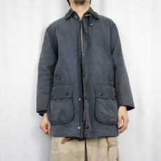 画像2: 90's Barbour ENGLAND製 "BORDER" オイルドジャケット 3ワラント (2)