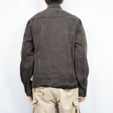 画像3: Levi's 70797 ブラックデニムジャケット XL (3)