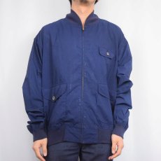 画像3: 90's POLO Ralph Lauren ナイロンボンバージャケット NAVY L (3)