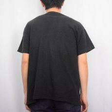 画像4: ARMANI EXCHANGE USA製 プリントTシャツ BLACK M (4)