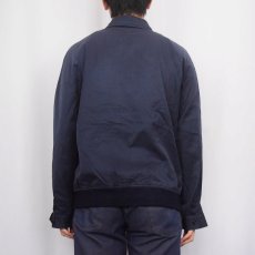 画像4: 80〜90's Burberrys' "GALES別注" スポーツジャケット NAVY 37 3/4 (4)