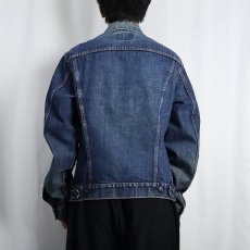 画像3: 60's LEVI'S 71205 BIGE デニムジャケット size42 (3)