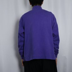 画像3: 90's LANDS' END USA製 モックネックロンT L (3)