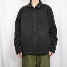 画像2: 2000's GAP ウール×ナイロン ジップジャケット XL (2)