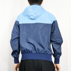 画像3: 80's NIKE 紺タグ 2トーン ナイロンパーカー L (3)