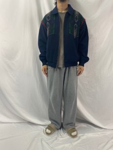 画像2: 90s USA製 PENDLETON ネイティブ柄 ヨーク切り替え ウエスタンジャケット L (2)