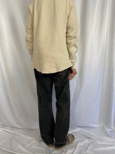 画像4: 90's Levi's 505 USA製 ブラックデニムパンツ W35 (4)