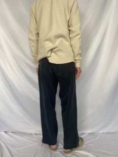 画像4: 90's Levi's SILVER TAB "BAGGY" ブラックデニムパンツ W38 (4)