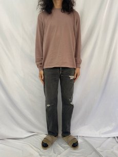 画像2: 90's Levi's 501 USA製  ブラックデニムパンツ W31 (2)