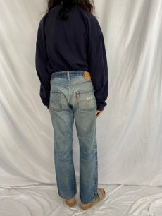 画像4: 70's Levi's 501 USA製 66後期 デニムパンツ W33 (4)