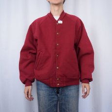 画像2: 90's RUSSELL ATHELETIC USA製 "PRO COTTON" フルスナップスウェット L (2)