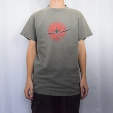 画像2: 90's POWELL PERALTA "Plane Series" プリントTシャツ M (2)