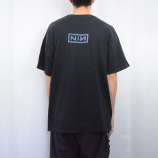 画像3: NINE INCH NAILS "pretty hate machine" ロックバンド プリントTシャツ BLACK (3)