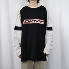 画像2: DKNY ACTIVE ロゴプリント ポリエステルロンT XXL (2)