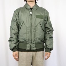 画像2: 2000's U.S.AIR FORCE CWU-45/P フライトジャケット MEDIUM (2)