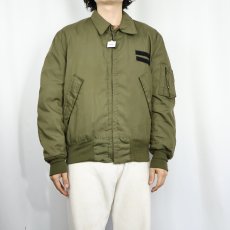 画像2: 80's U.S.ARMY CVC タンカースジャケット ノーメックス MEDIUM-LONG (2)