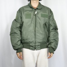 画像2: 2000's U.S.AIR FORCE CWU-36/P フライトジャケット X-LARGE (2)