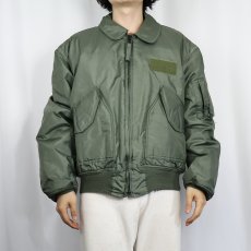 画像2: 2000's U.S.AIR FORCE CWU-45/P フライトジャケット X-LARGE (2)