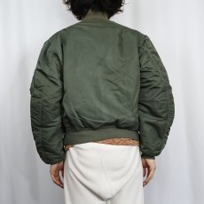 画像3: 民間品 80's〜  ALPHA INDUSTRIES,INC. MA-1 フライトジャケット MEDIUM (3)