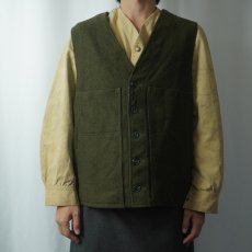 画像2: 2000's FILSON MACKINAW WOOL VEST 46 (2)