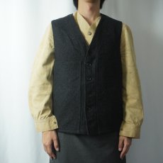 画像2: FILSON MACKINAW WOOL VEST (2)