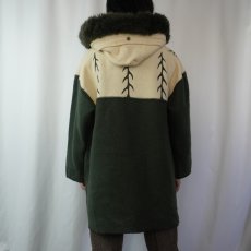 画像3: VINTAGE LUNDSTORM LAPARKA CANADA製 ウールコート S (3)