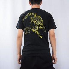 画像4: 90's MARVEL COMICS "WOLVERINE" USA製 キャラクターTシャツ BLACK (4)