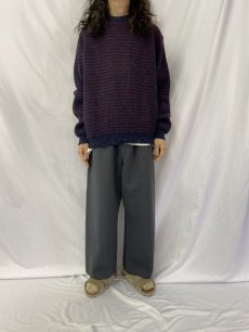 画像2: 90's L.L.Bean USA製 ウールニットセーター L (2)