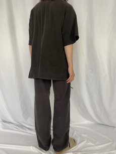 画像4: 80's Champion REVERSE WEAVE USA製 トリコタグ スウェットパンツ 目付き BLACK XL (4)