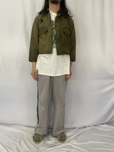 画像2: 90's Barbour ENGLAND製 "SPAY" 3ワラント オイルドジャケット S (2)