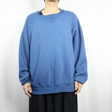 画像2: 90's RUSSELL ATHLETIC USA製 前V 無地スウェット XXL (2)