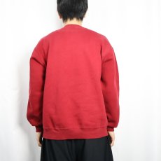 画像3: 90's RUSSELL ATHLETIC USA製 "STANFORD" 前V プリントスウェット XL (3)