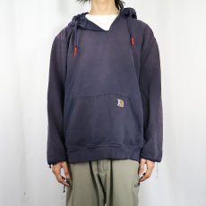 画像2: Carhartt フェードスウェットフーディー XL (2)