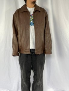 画像2: JoS.A.BANK レザースイングトップ 2XL (2)