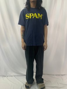 画像2: 90's USA製 SPAM ロゴプリントTシャツ L (2)