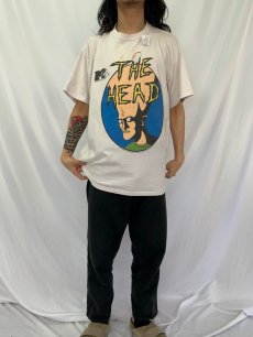 画像2: 90's MTV "THE HEAD" アニメプリントTシャツ (2)