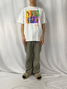 画像2: THE DANCING BABY アニメーションプリントTシャツ XL (2)