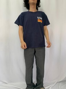 画像3: 90's THE CAVERN CLUB ライブハウスプリントTシャツ NAVY L (3)