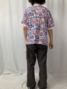 画像4: K.P. KNITWEAR 総柄Tシャツ L (4)