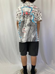 画像4: 90's Uncle Sam "SAVE THE EARTH" 大判プリントTシャツ (4)