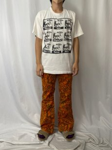 画像2: 90's Barbara Kruger USA製 "FOTOFOLIO UNITED AGAINST AIDS" エイズ撲滅プリントTシャツ L (2)