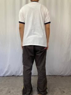 画像3: "STRIP'N FLYWEAR" パロディプリント リンガーTシャツ (3)